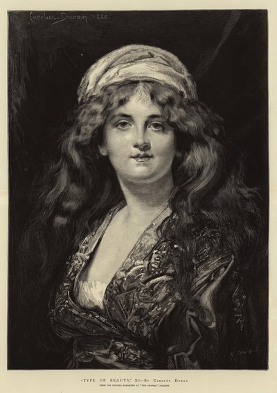 Type of Beauty, XI by Charles Emile Auguste Carolus Duran